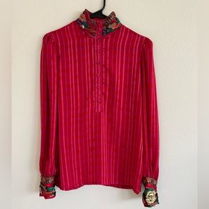 Vintage 1970’s Adelaar Sheer Blouse Size 8